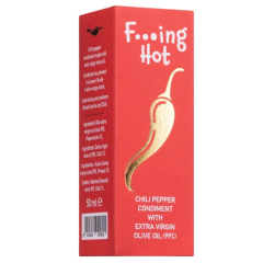 Natives Olivenöl extra mit scharfem Chilli 50ml „Fucking Hot“