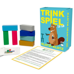 Trinkspiel to go „Klotzi Klotz“