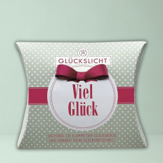 Glückslicht VIEL GLÜCK - gepunktet