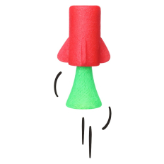 Springende Rakete Rocket Jumper