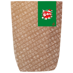Adventskalender Set zum Befüllen X-MAS ICON ROT GRÜN