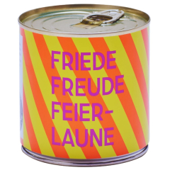 Cancake – Kuchen in der Dose „Friede Freude Feierlaune“