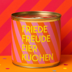 Cancake – Kuchen in der Dose „Friede Freude Eier Kuchen“ (Eierlikör)