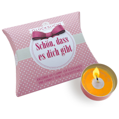 Glückslicht SCHÖN, DASS ES DICH GIBT - gepunktet