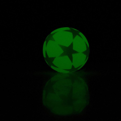 Flummi Star NEON GLOW IN THE DARK
