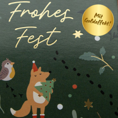 Fruchtgummi Herzen Frohes Fest