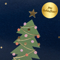 Fruchtgummi Herzen Merry Christmas - Weihnachtsbaum
