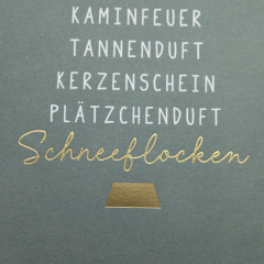 Glühwein-Bonbons „Liebe, Freude, Kaminfeuer ...