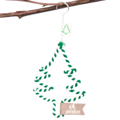 Mini Winter Wollornament „Oh Tannenbaum“