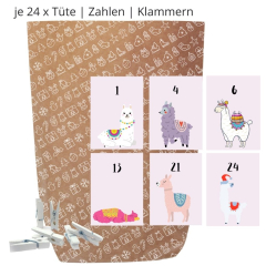 Adventskalender zum Befüllen X-MAS ICON ALPAKA
