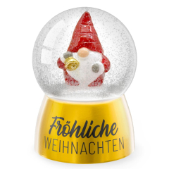 Schneekugel Fröhliche Weihnachten - Edition 2025 (Wichtel)