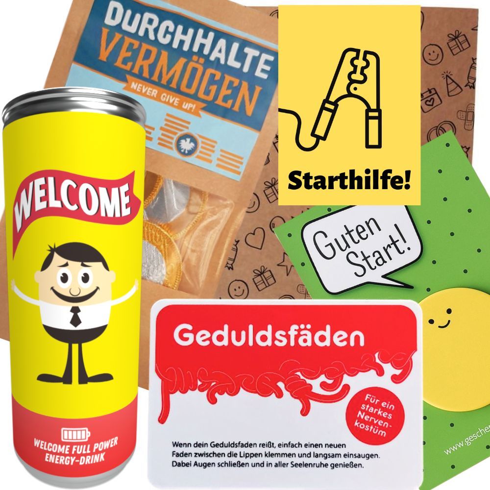 Geschenkset Starthilfe