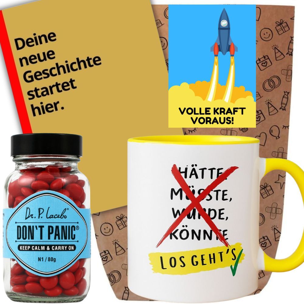 Geschenkset Volle Kraft voraus